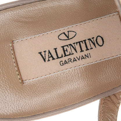 Valentino Garavani Patent Nappa Rockstud Ankle Strap 65mm Pumps 38.5 Black Poudre 7 of 7
