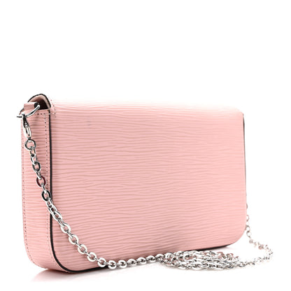 Louis Vuitton Epi Pochette Felicie Rose Ballerine 4 of 9