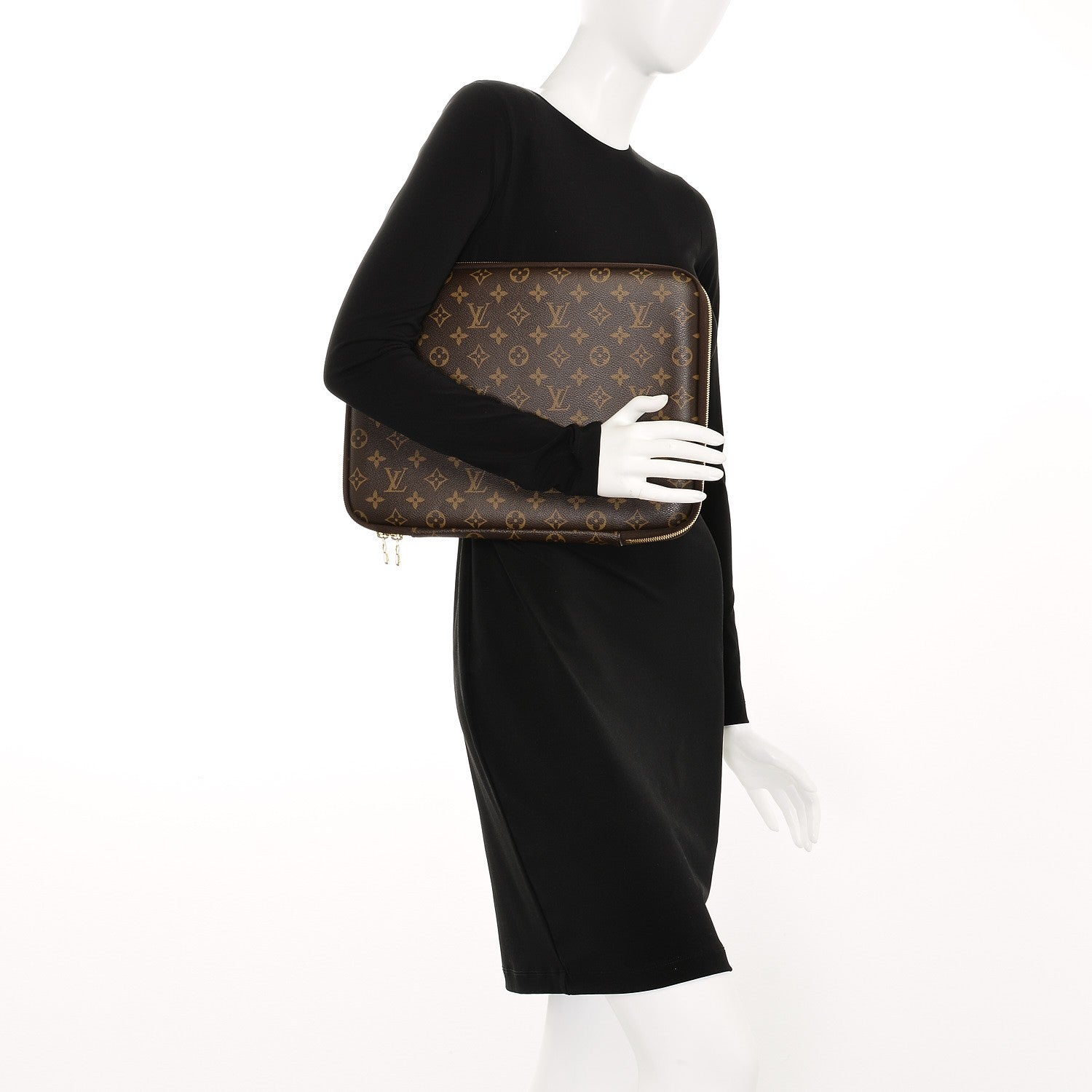 Louis Vuitton Monogram 13 Inch Laptop Sleeve 2 of 7