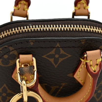 Louis Vuitton Monogram Micro Alma Bag Charm 6 of 7
