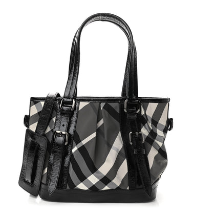 Burberry Nylon Beat Check Lowry Black 1 of 9