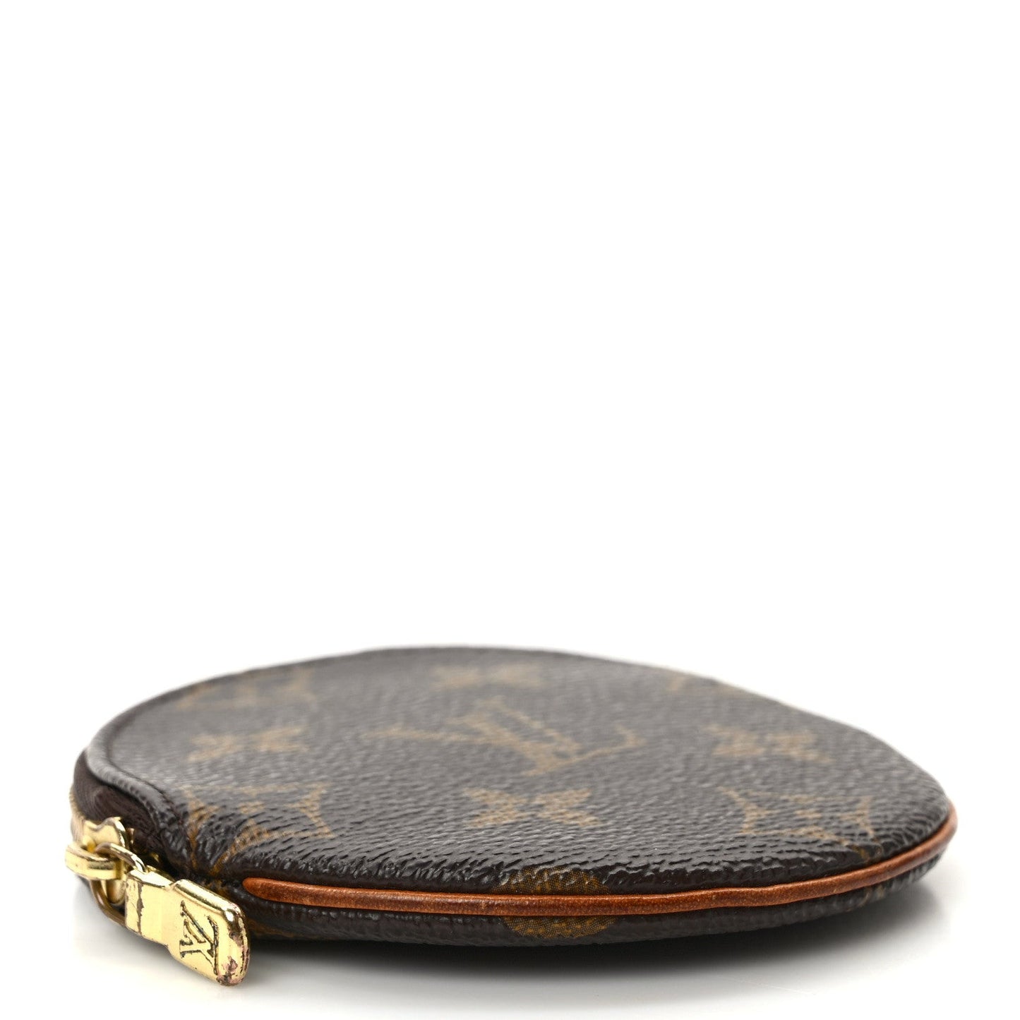 Monogram Round Coin Purse