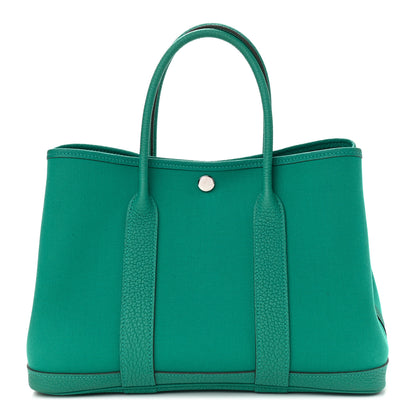 Hermes Toile Negonda Garden Party 30 TPM Vert Verone 1 of 9
