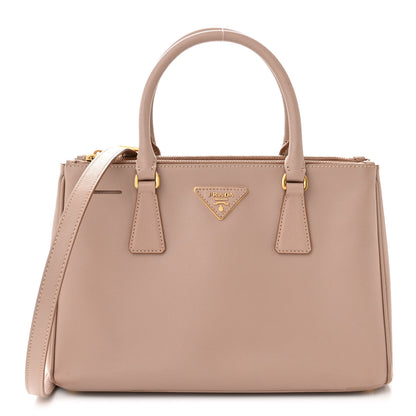 Prada Saffiano Small Galleria Double Zip Tote Cammeo 1 of 11