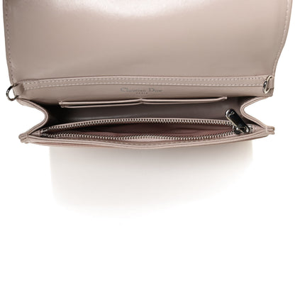 Christian Dior Grained Calfskin Diorama Wallet on Chain Pouch Rose Poudre 5 of 13