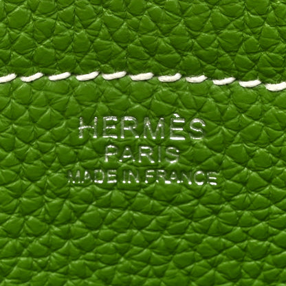 Hermes Taurillon Clemence Cabasellier 31 Vert Yucca 6 of 13