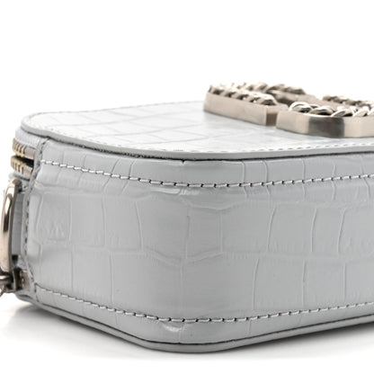 Marc Jacobs Calfskin Croc Embossed Snapshot Camera Bag Quarry 10 of 10