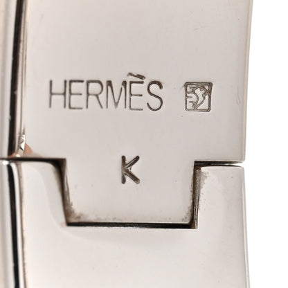 Hermes Enamel Narrow Clic Clac H Bracelet PM Rose Dragee 4 of 5
