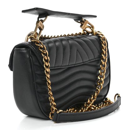 Louis Vuitton Calfskin New Wave Chain PM Black 3 of 12