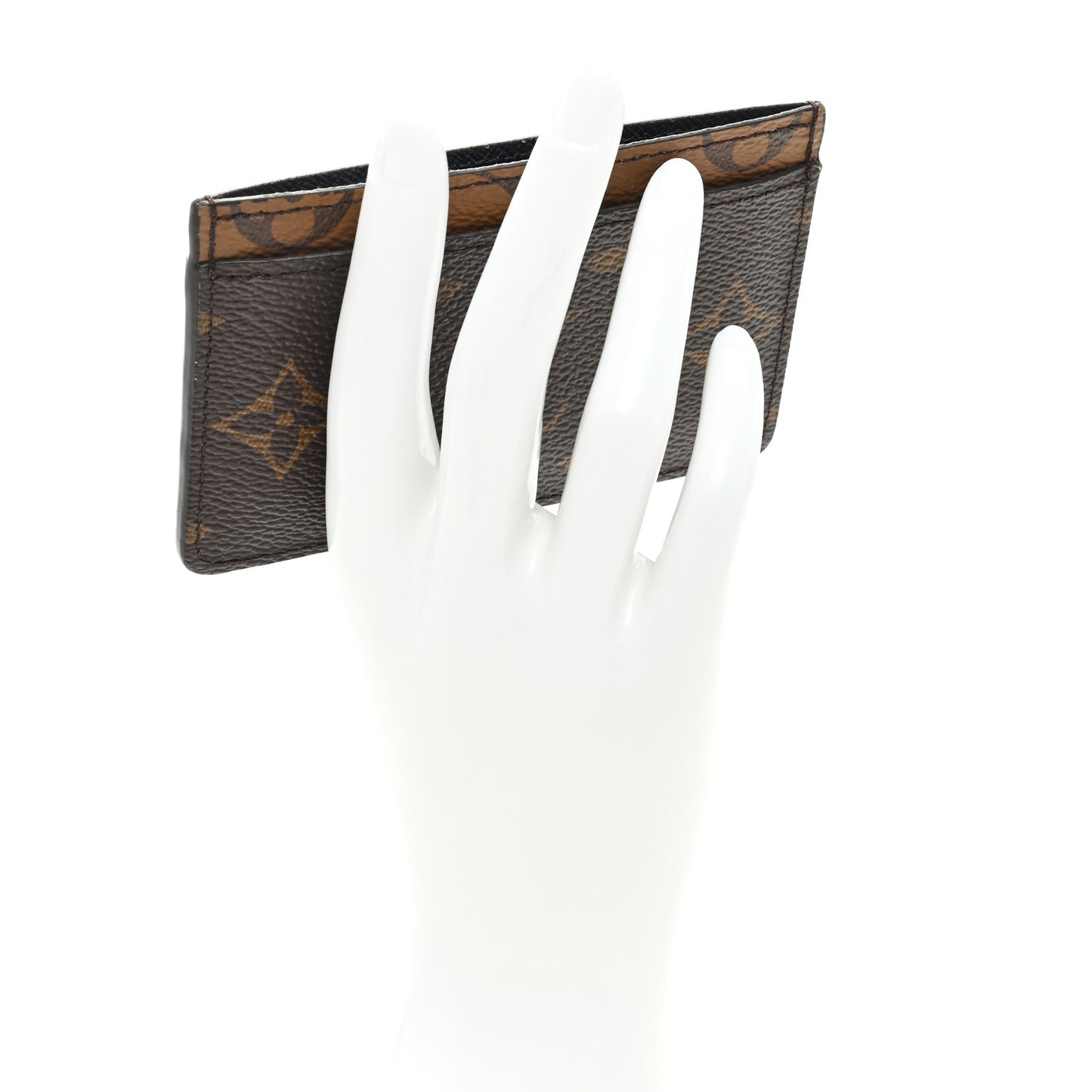 Reverse Monogram Card Holder