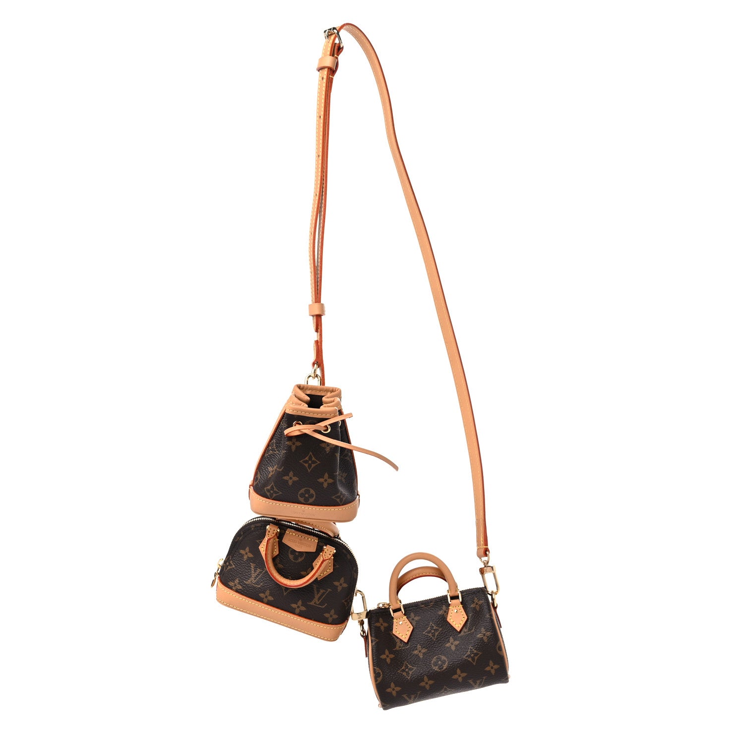 Louis Vuitton Monogram Trio Mini Icones 1 of 10