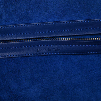 Celine Supple Calfskin Medium Phantom Luggage Royal Blue 14 of 14