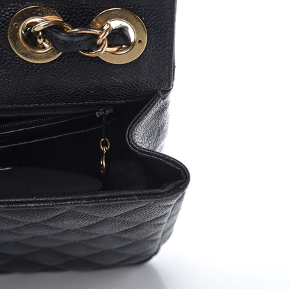 Chanel Caviar Quilted Jumbo Single Flap Black 20 of 20
