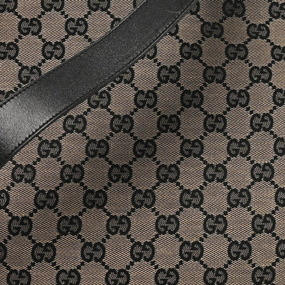 Gucci GG Monogram Messenger Bag Black 8 of 10