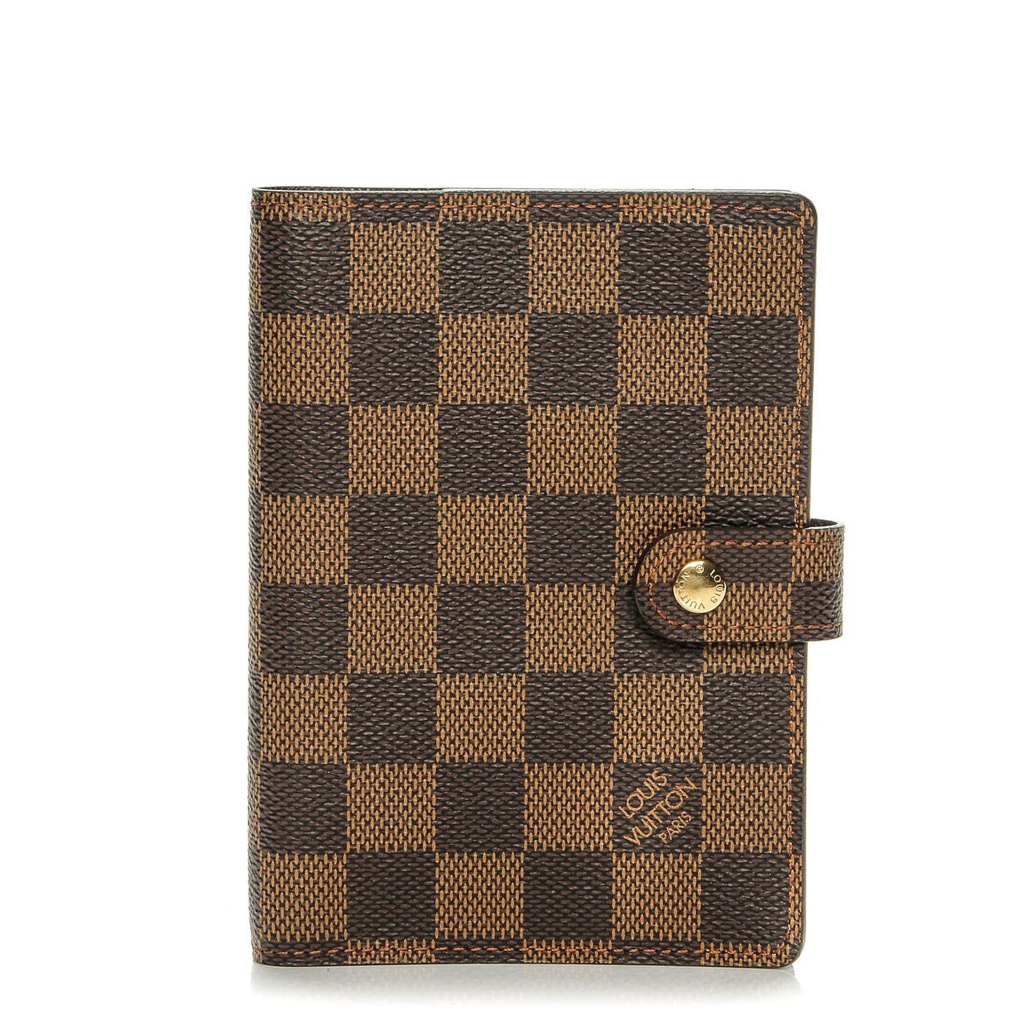 Damier Ebene Small Ring Agenda Cover
