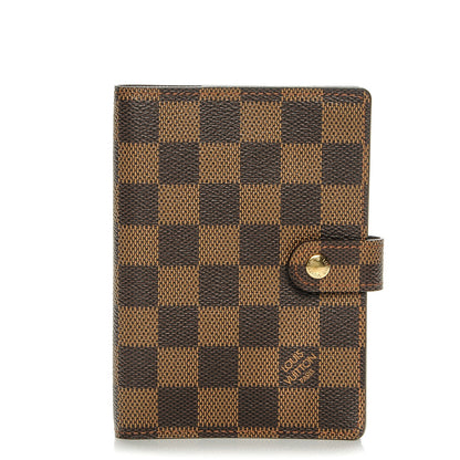 Louis Vuitton Damier Ebene Small Ring Agenda Cover 1 of 6