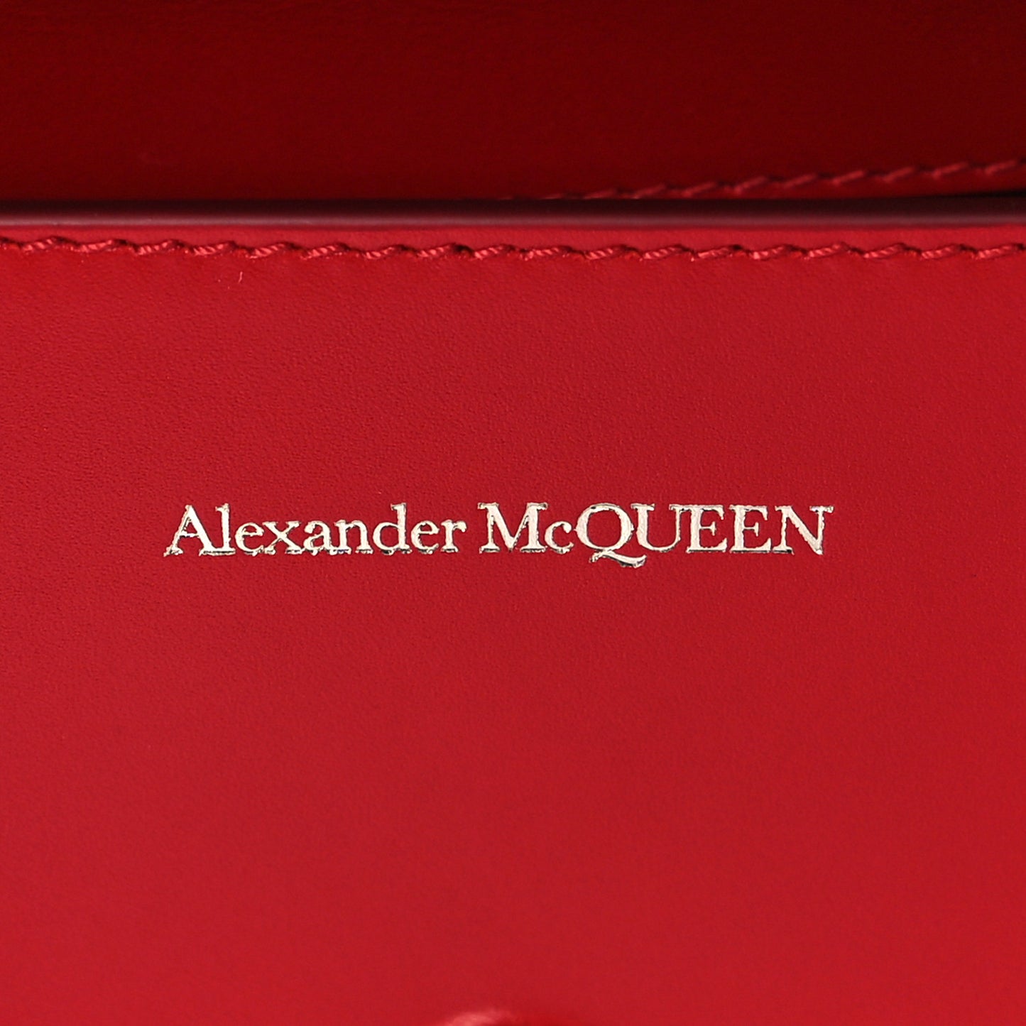 Calfskin Sculptural Knuckle Crossbody Red