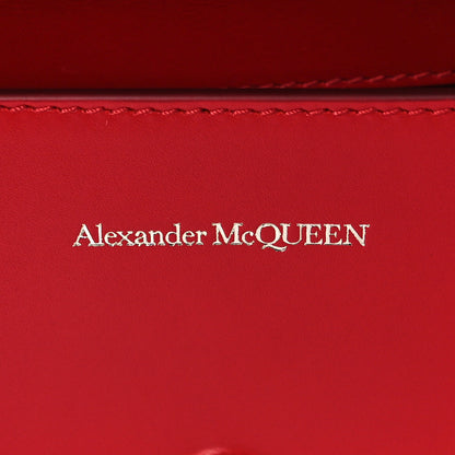 Alexander McQueen Calfskin Sculptural Knuckle Crossbody Red 6 of 9