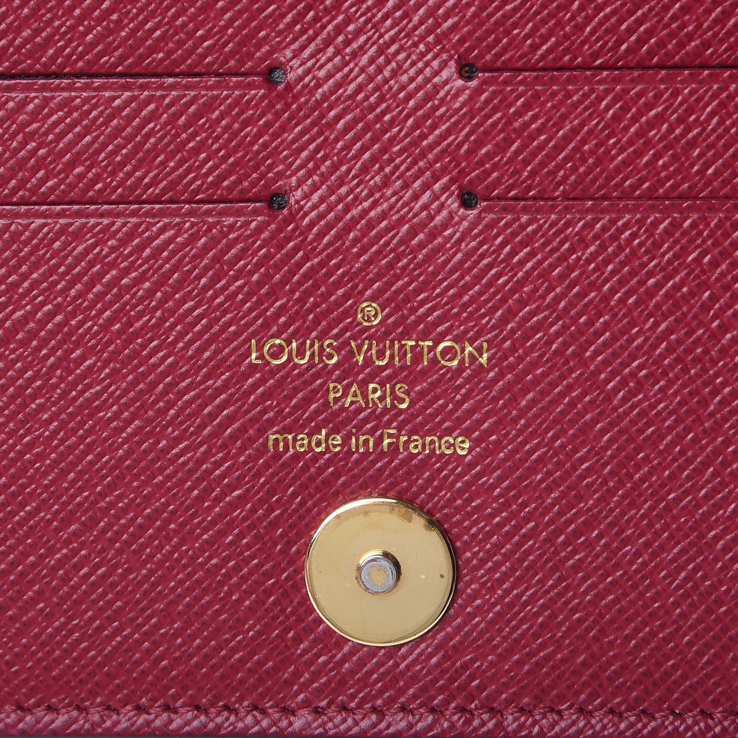 Louis Vuitton Monogram Adele Wallet Fuchsia 6 of 8