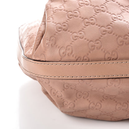 Gucci Guccissima Medium Scarlett Stud Tote Dusty Rose 5 of 9