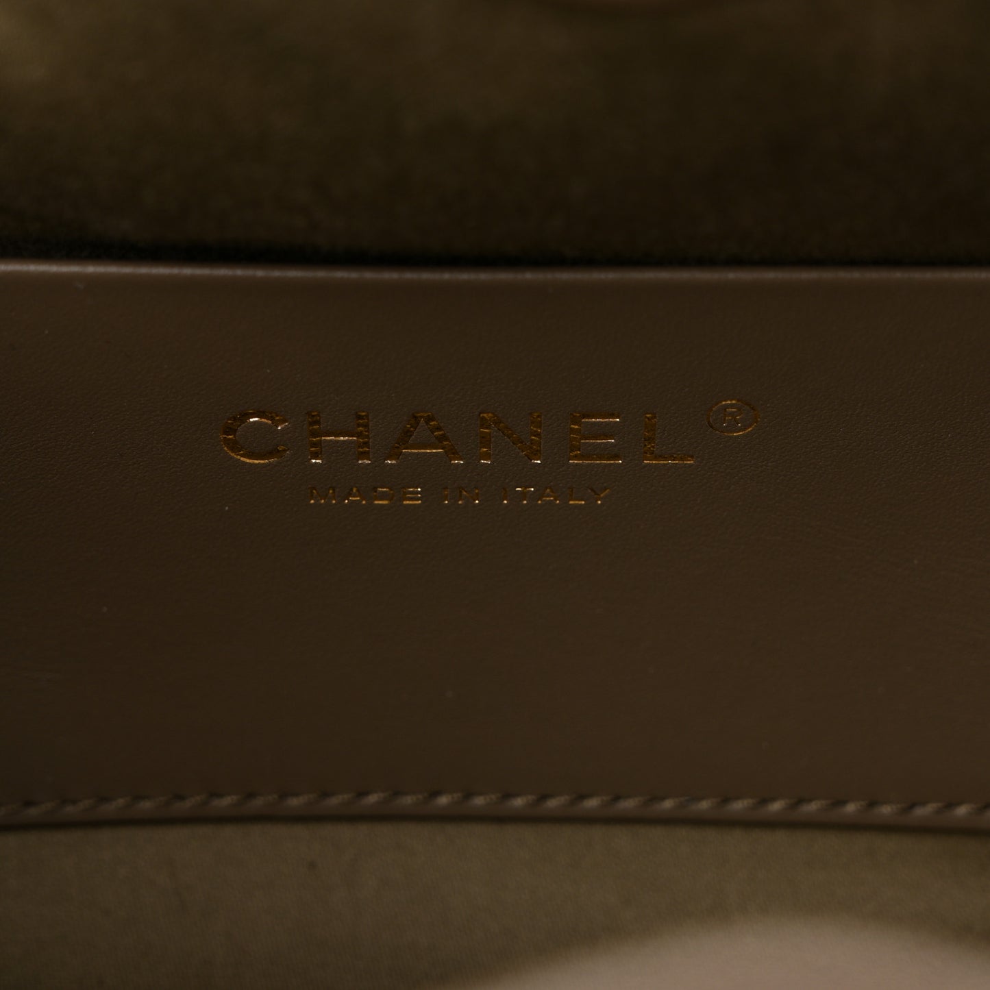 Pony Hair Mini Chanel 25 Handbag Dark Khaki