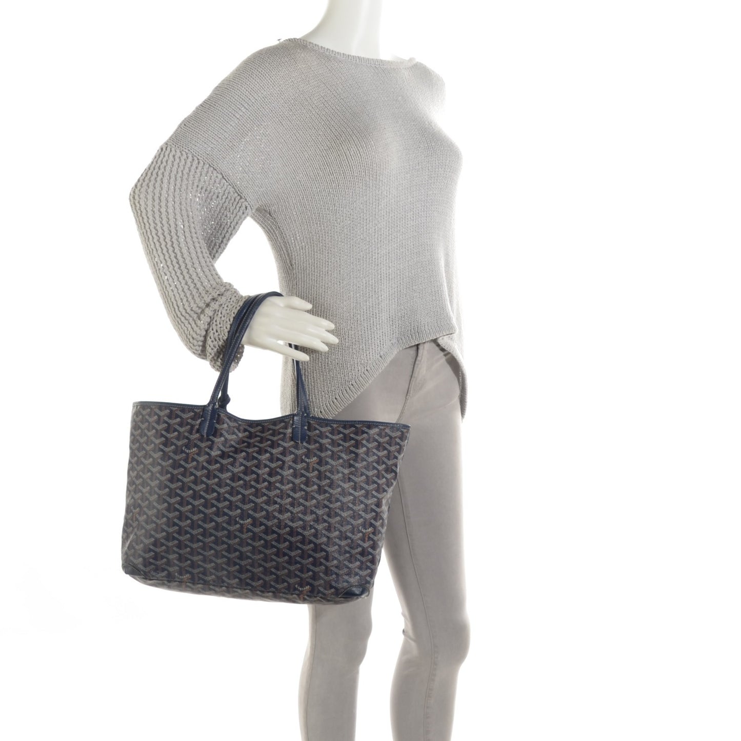 Goyardine Saint Louis PM Navy