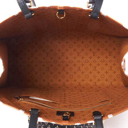 Louis Vuitton Monogram Giant Crafty Onthego GM Crème Caramel 6 of 8