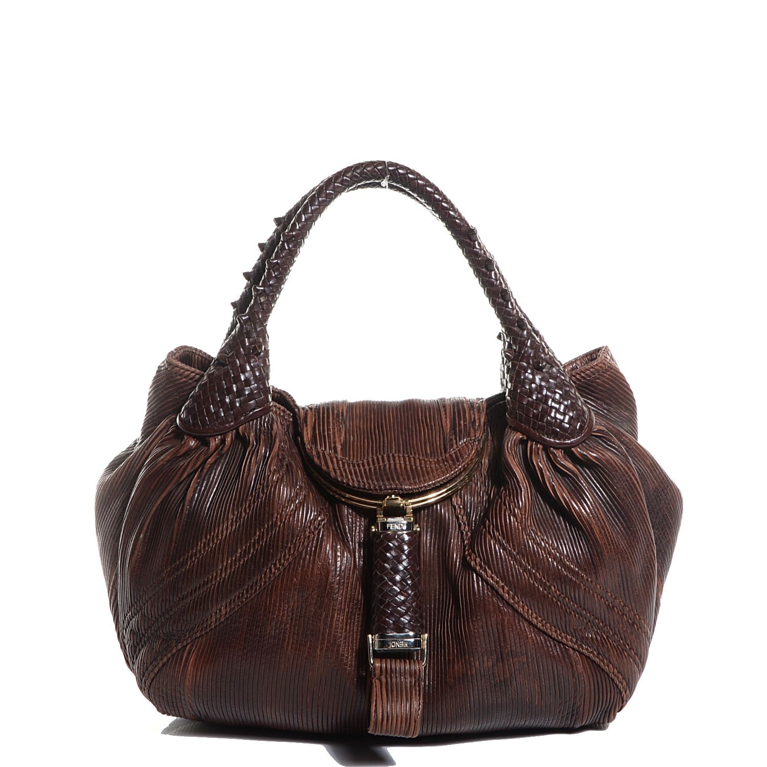 Fendi Corded Calfskin Spy Cherry 1 of 9