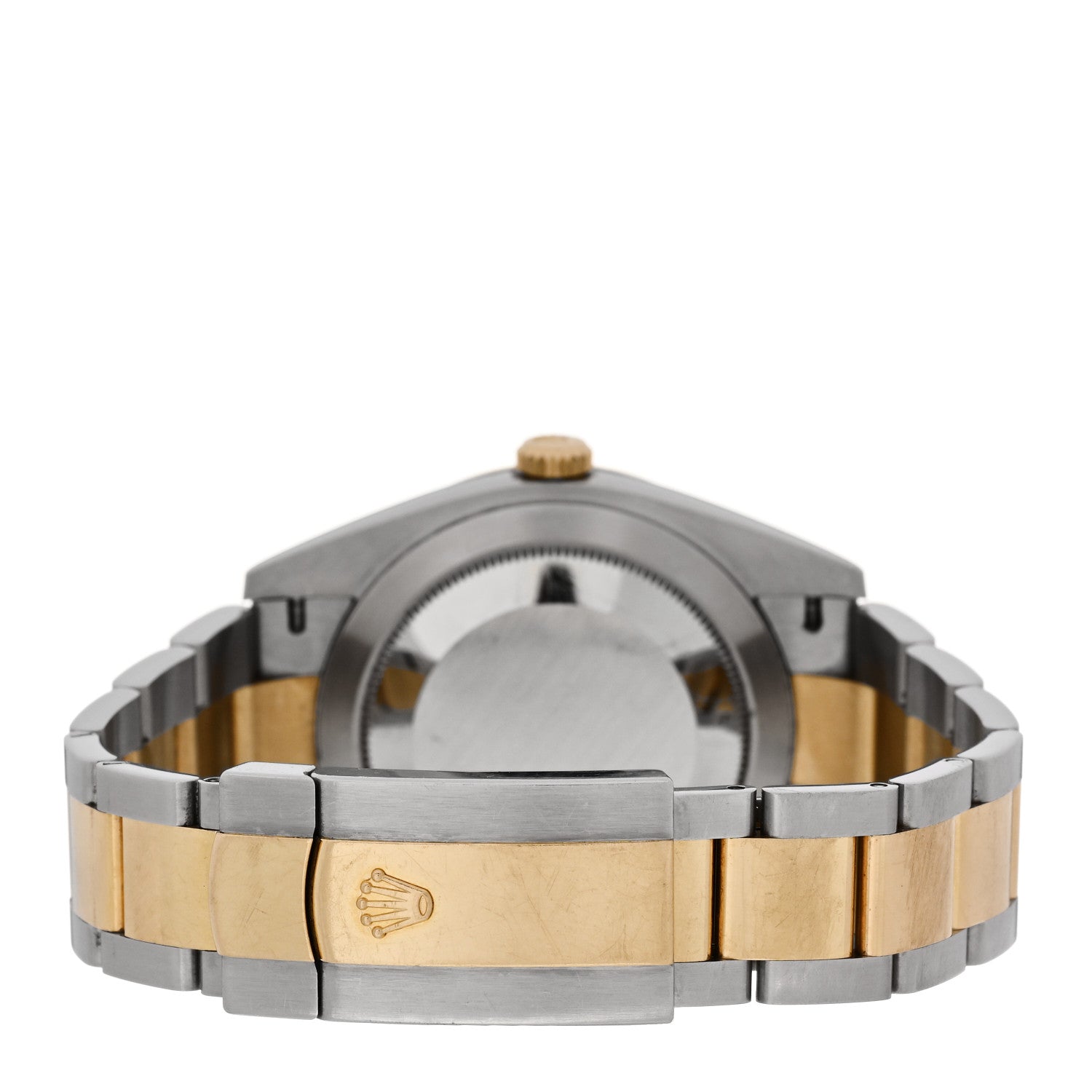 Rolex Stainless Steel 18K Yellow Gold 41mm Oyster Perpetual Datejust Watch Black 126333 3 of 5