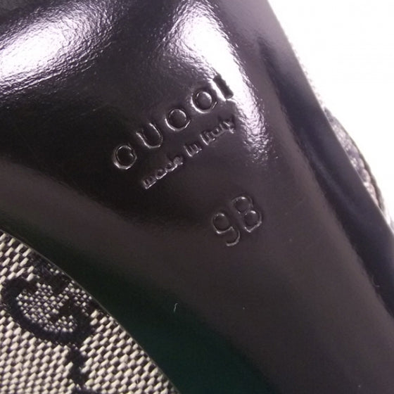 Gucci Monogram Horsebit Pumps 9B 8 of 8