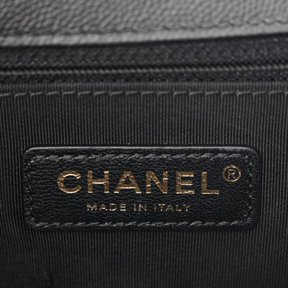 Chanel Caviar Quilted New Medium Boy Flap Black 6 of 10