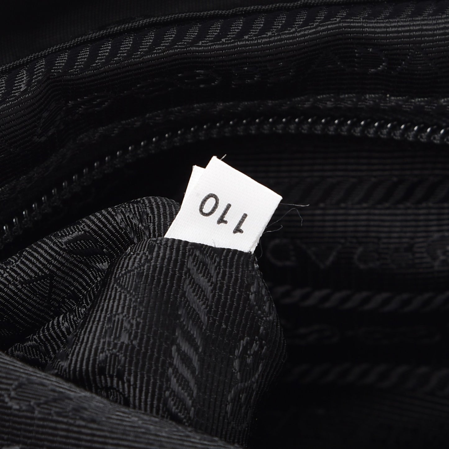 Tessuto Nylon Leopard Print Backpack Black Miele