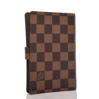 Louis Vuitton Damier Ebene Small Ring Agenda Cover 3 of 7