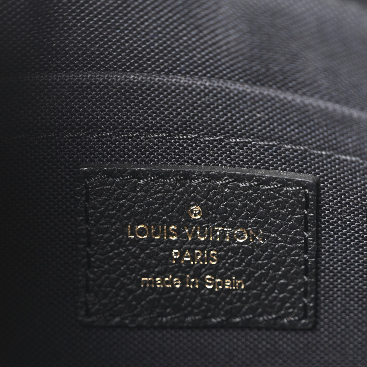 Monogram Pallas Clutch Black