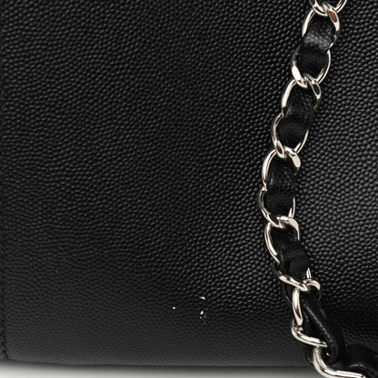 Chanel Caviar Medium Studded Deauville Tote Black 11 of 12