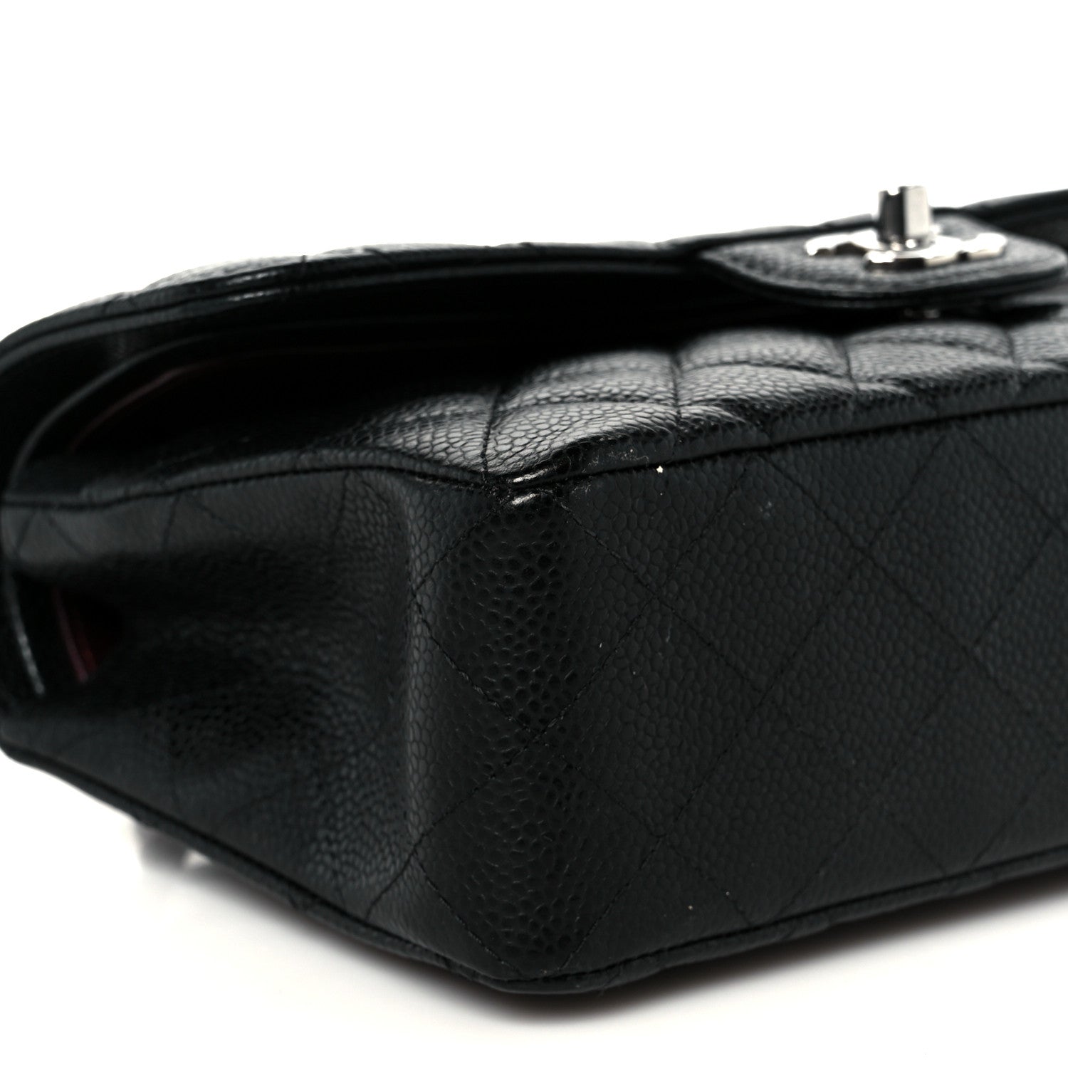 Chanel Caviar Quilted Small Double Flap Black 10 of 11