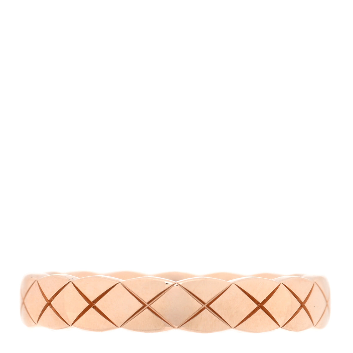 Chanel 18K Beige Gold Mini Coco Crush Ring 48 4.5 3 of 5