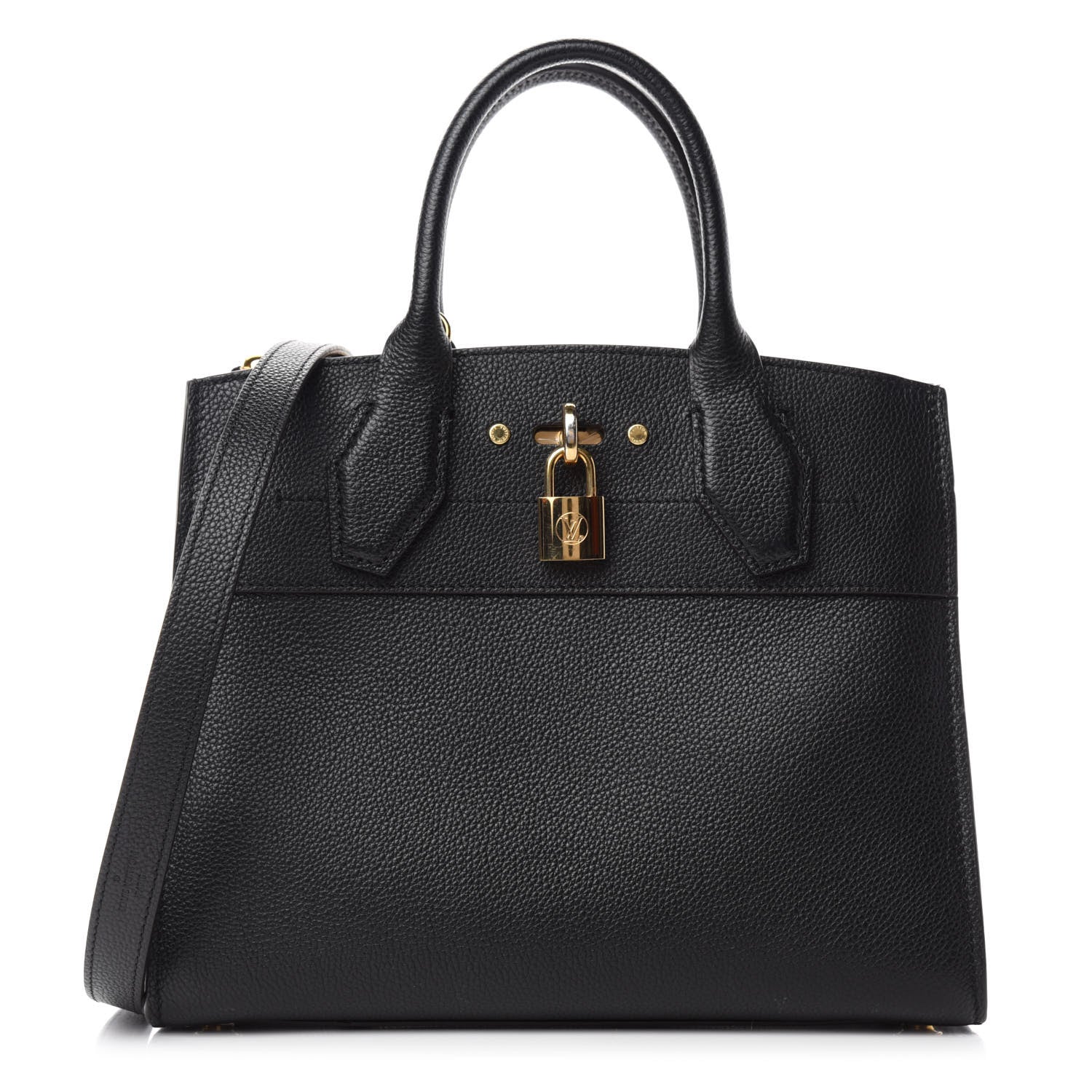 Louis Vuitton Taurillon City Steamer PM Black 1 of 10