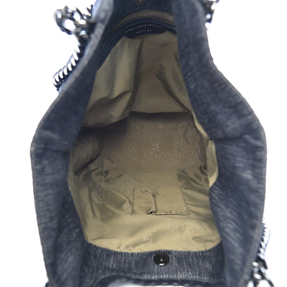 Stella McCartney Denim Chain Falabella Tote Blue 4 of 8