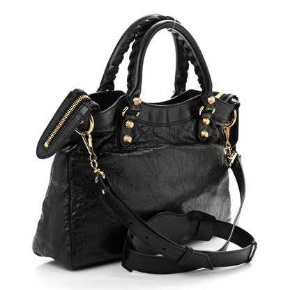 Balenciaga Agneau Giant 12 Gold Hardware Town Black 3 of 10