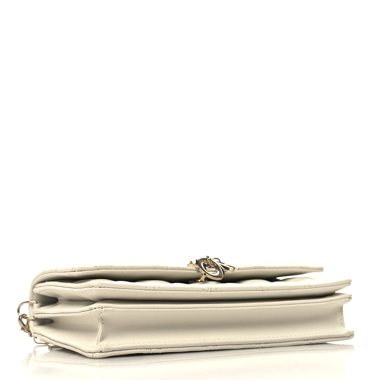 Lambskin Cannage Mini My Dior Bag Latte