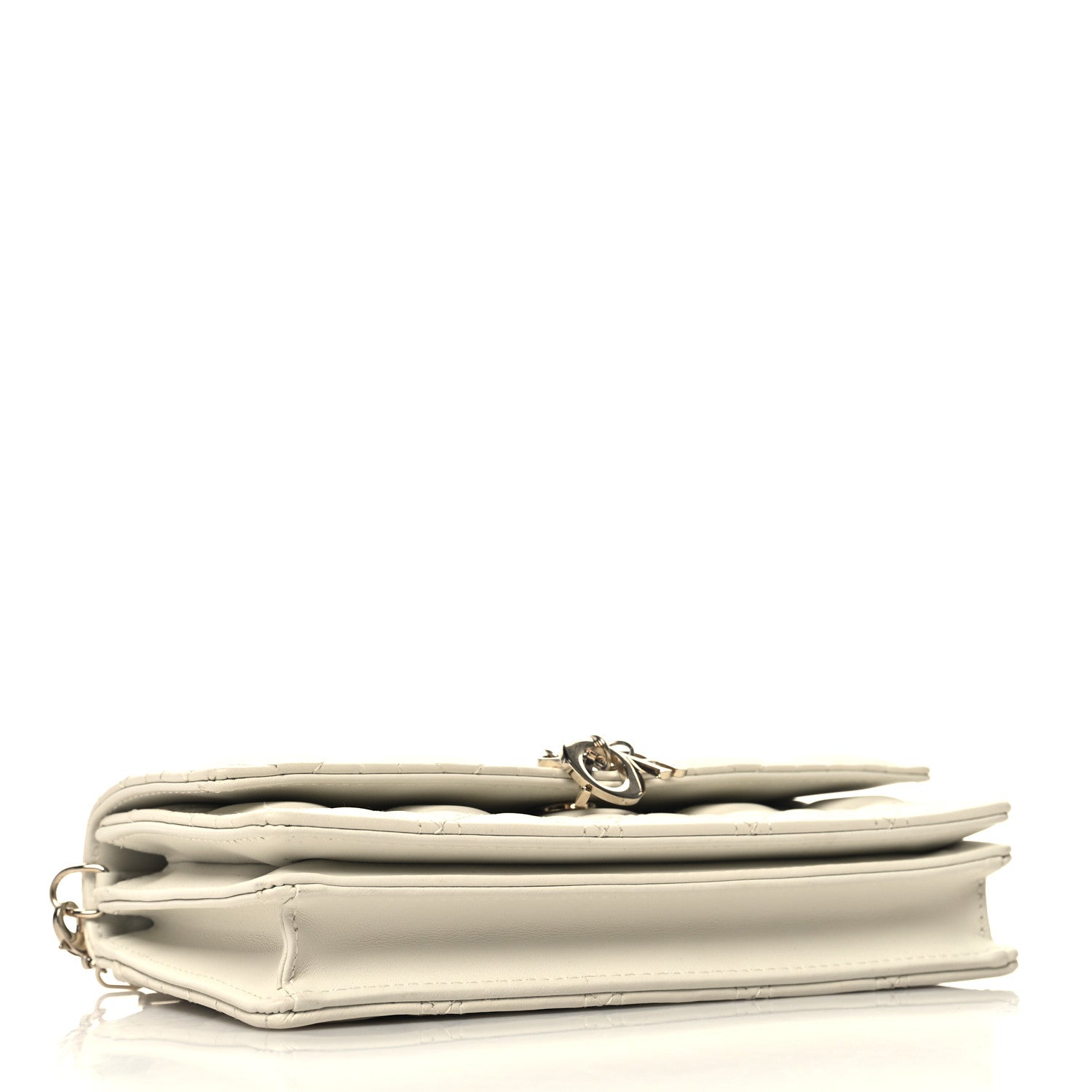 Christian Dior Lambskin Cannage Mini My Dior Bag Latte 4 of 13