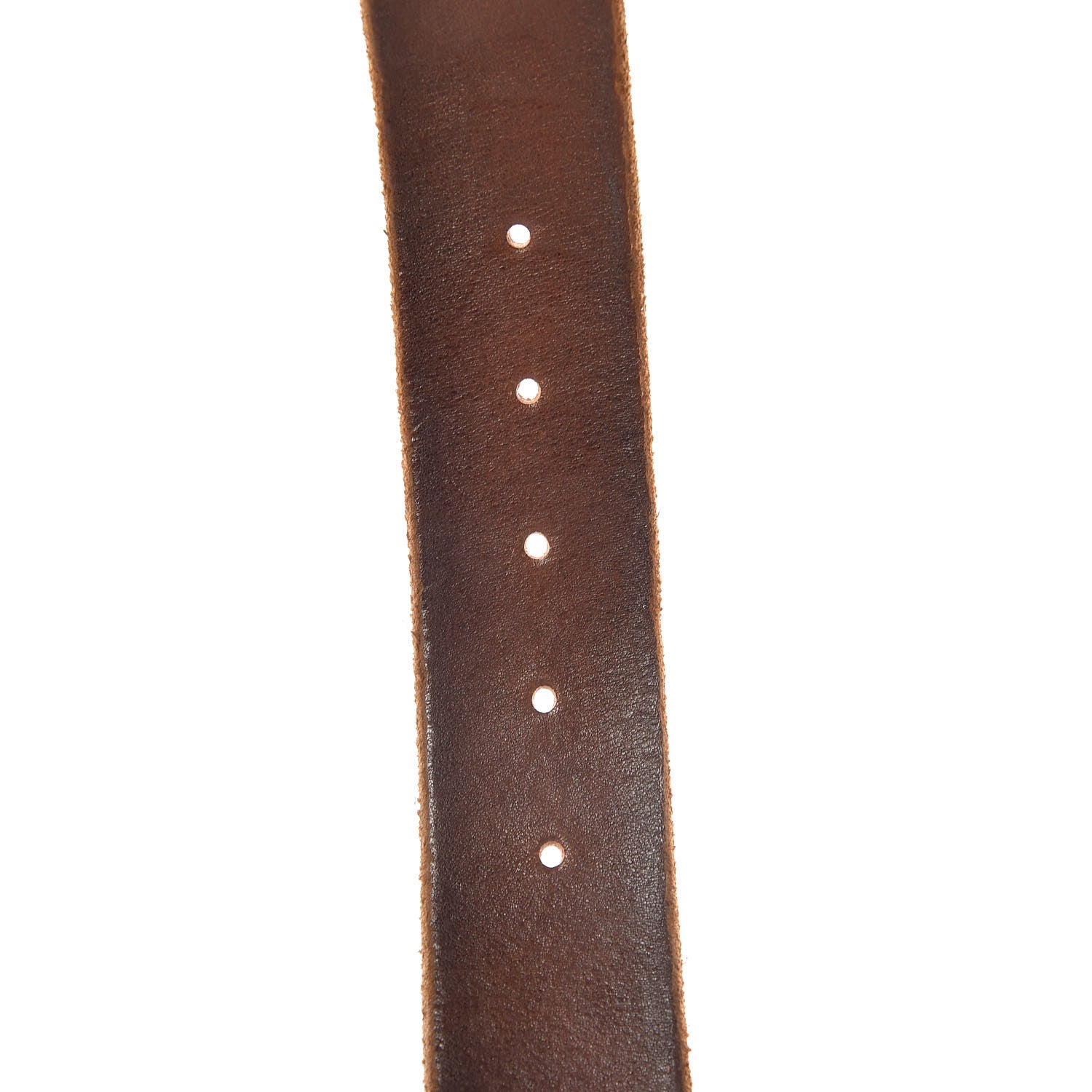 Gucci Faded Calfskin Double G 40mm Belt 95 38 Cuir 6 of 7