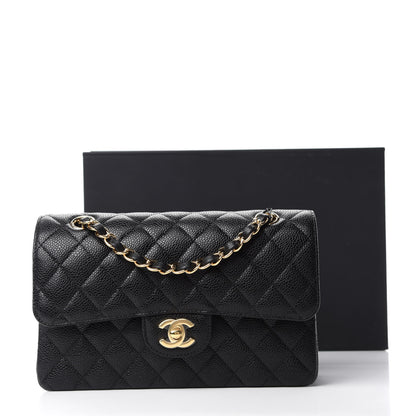 Chanel Caviar Quilted Small Double Flap Black 11 of 11