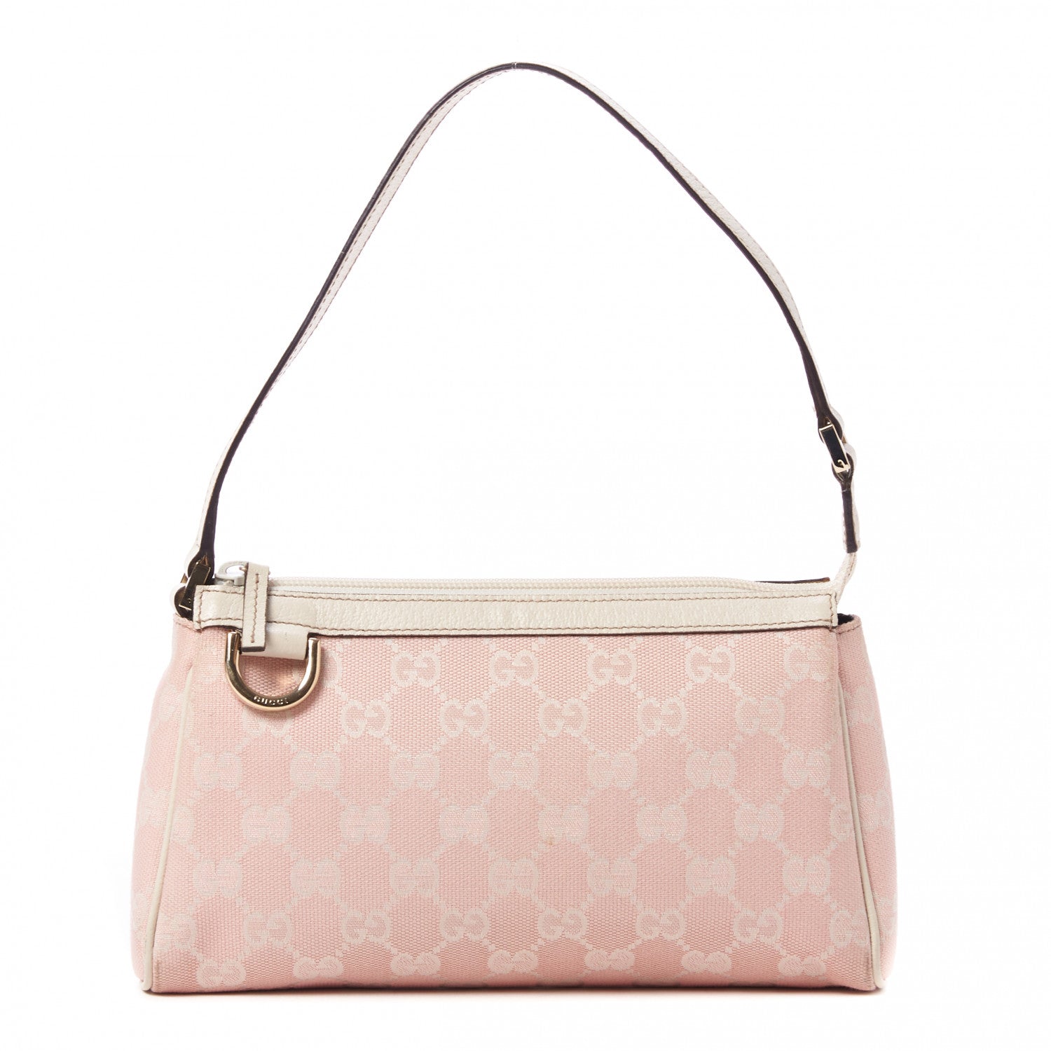 Gucci Monogram D Ring Cosmetic Case Pink 1 of 9