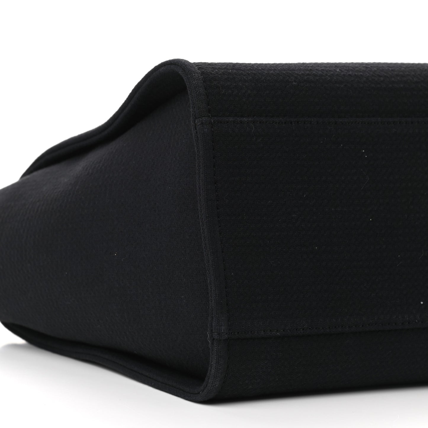 Mixed Fibers Medium Deauville Tote Black