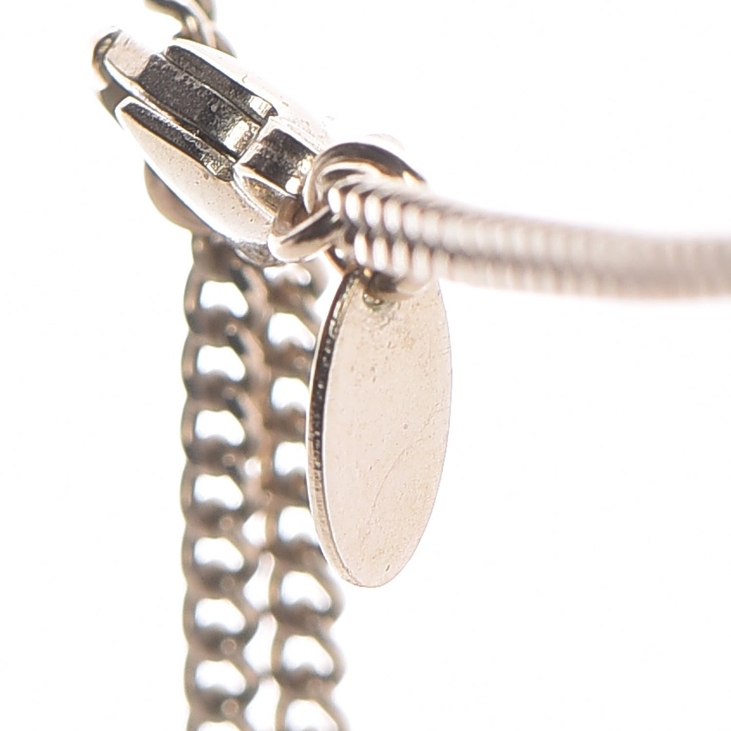 Chanel Pearl CC Pendant Necklace Gold 7 of 8