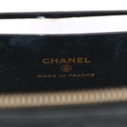 Chanel Lambskin Quilted Pick Me Up Vanity Case Black 6 of 11