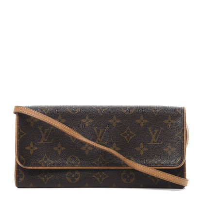 Louis Vuitton Monogram Pochette Twin GM 2 of 15