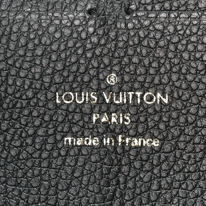 Louis Vuitton Empreinte Clemence Wallet Black 6 of 10